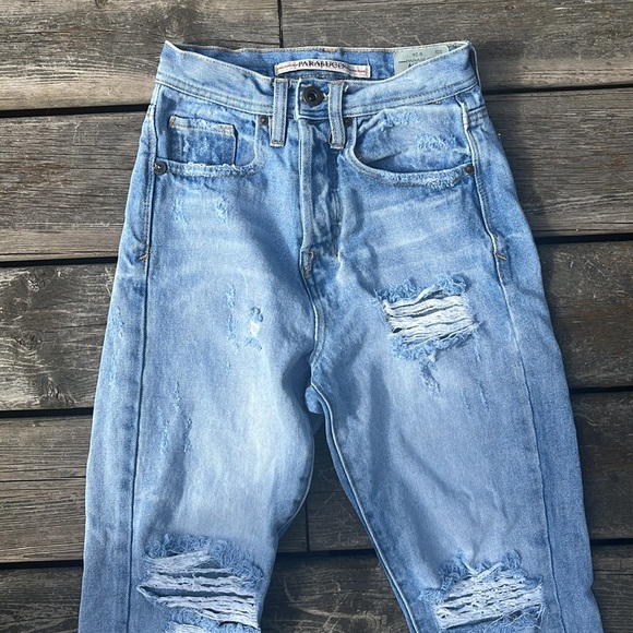 Parasuco High Rise Distressed Jeans - Picture 2 of 5